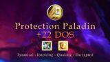 Protection Paladin +22 De Other Side World of Warcraft Shadowlands 9.2  Season 3 M+ #warcraft