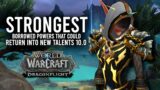 Strong Class Powers That Could Return In NEW Talent Trees In Dragonflight! – WoW: Shadowlands 9.2
