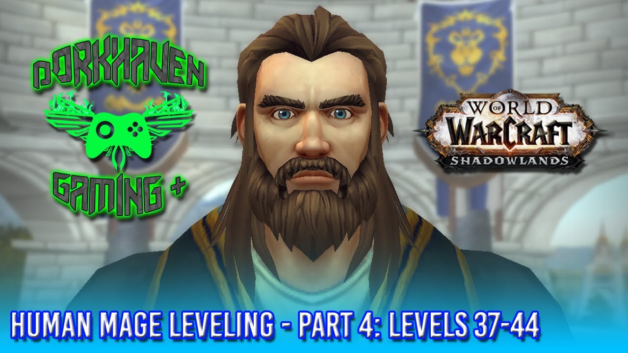 WoW Shadowlands Livestream Human Mage, Part 4 Levels 3744 World