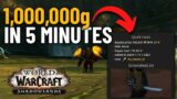 1,000,000G In 5 Minutes World of Warcraft