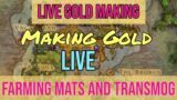 Gold Making World Of Warcraft Shadowlands Material And Transmog Farming WOW Time Live Stream