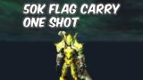 50K Flag Carry ONE SHOT – 9.2.5 Retribution Paladin PvP – WoW Shadowlands PvP