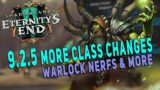 9.2.5 MORE CLASS CHANGES! Destruction Warlock NERFS & Tank BUFFS | M+ Meta Discussion | WoW