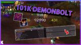 BUALOCK HITS 101K DEMONBOLT ON A 34% VERSATILY PALADIN !!|Daily WoW Highlights #457 |