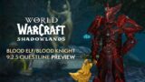 How to Obtain the NEW Blood Elf MOUNT, Armor Set & Weapon Transmogs in Patch 9.2.5 | Shadowlands