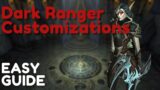 How to Unlock Dark Ranger Customizations & Transmog set | 9.2.5 Shadowlands – Return to Lordaeron