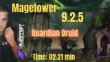 Magetower Guardian Druid PoV  World Of Warcraft Shadowlands 9.2.5