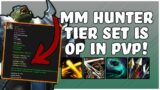OP TIER SET! | Necrolord Marksmanship Hunter PvP | WoW Shadowlands 9.2.5