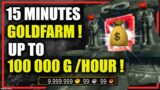 Patch 9.2.5: 15 Minutes EASY SOLO GOLDFARM! Up to 100K per hour! WoW Shadowlands GoldMaking