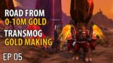 6Mill! – Road From 0-10M Gold In Transmog Items In Shadowlands WoW (Gold Farming Challenge) Ep 05