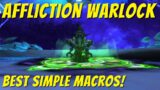 Affliction Warlock: Best SIMPLE Macros in Shadowlands!