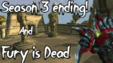 Fury warrior is dead | Shadowlands Season 3 ending! | Fury Vs Arms gameplay comparison post nerf