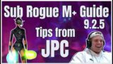 Learning Rogue from JPC – Sub Rogue Mythic+ Guide – Shadowlands 9.2.5