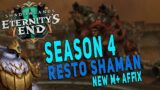 *NEW* M+ Affix Shrouded & Iron Docks Dungeon | Resto Shaman Season 4 Testing – Shadowlands 9.2.5 PTR