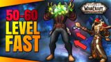 WOW Level 50-60 Shadowlands Leveling Guide 2022