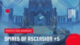World of Warcraft: Shadowlands | Mythic Spires of Ascension +5 | Prot Warrior (Season 3)