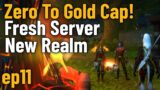 Zero To Gold Cap Fresh Server New Realm ep11 (World of Warcraft Challenge)