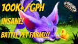100K+/GPH INSANE Battle Pet Farm // WoW Shadowlands 9.2.7 //
