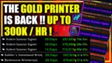 9.2.7: This GOLD PRINTER is BACK for the week! Make up to 300K/ Hr! WoW Shadowlands GoldMaking