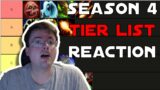 Season 4 M+ TIER LIST Reaction | World of Warcraft Shadowlands