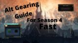 Shadowlands Alt Gearing Guide for the start of Season 4