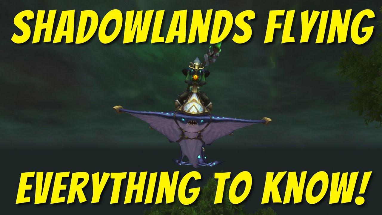 Unlocking Flying In Shadowlands: EVERYTHING you need to know! - World ...
