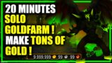 WoW 9.2.5: Easy SOLO GOLDFARM! Make TONS of GOLD | Shadowlands | Sealed Tome of the Lost Legion