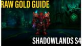 WoW Gold Guide:  Simple How To Gold Making Guide S4 Shadowlands PT.1
