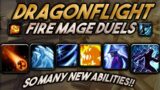 AEGHIS tries *DRAGONFLIGHT* FIRE MAGE | Rank 1 Mage WoW Shadowlands PvP Arena
