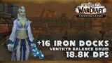Balance Druid 18K Overall | +16 Iron Docks Tyrannical | WoW Shadowlands S4
