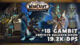 Balance Druid 19K Overall | +18 Gambit Tyrannical | WoW Shadowlands S4