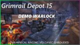 Demonology warlock POV | Grimrail Depot 15 | Season 4 Shadowlands