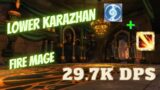 Lower Karazhan | Fire mage | Shadowlands s4 m+ [9.2.7]