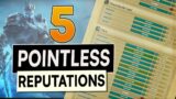 Most POINTLESS Reputations in World of Warcraft – Top 5 | LazyBeast WoW Shadowlands