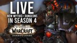 SHADOWLANDS! SEASON 4 WITH EXPERIMENTAL MYTHIC+ DUNGEONS! – WoW: Shadowlands 9.2.7 (Livestream)