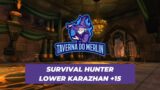 Survival Hunter POV Lower Karazhan +15 Fortified Season 4 Shadowlands