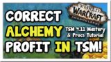 TSM 4.11 Alchemy Proc & Mastery Setup Guide! | Patch 9.2.7 | Shadowlands | WoW Gold Making Guide