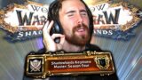Asmongold's Last Big Achievement Before WoW Shadowlands Ends