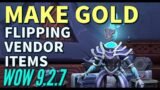 Awesome Gold Making Vendor Flip In World Of Warcraft Shadowlands 9.2.7 No Farming No Grinding