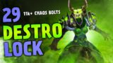 Hulkswife 11K+ Chaos Bolt level 29 World of Warcraft Shadowlands