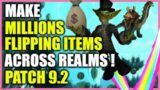 Make MILLIONS flipping items across realms before and during 9.2! WoW Shadowlands GoldMaking