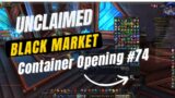 Shadowlands Gameplay. Unboxing Unclaimed Black Market Container in World of Warcraft (WOW) #74 2022