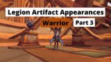 How to obtain all Legion Artifact Weapon Appearances (in Shadowlands): Warrior