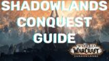 Shadowlands Conquest Guide for pvp – conquest caps, vault, gear upgrades