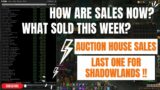 Gold in sales in 7 days on the Auction House in World of Warcraft Shadowlands #41