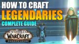 How to craft LEGENDARIES in Shadowlands | Legendary Crafting and Upgrading Guide WoW 2021