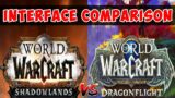 World of Warcraft: Shadowlands VS Dragonflight | NEW UI Comparison (2004-2022)