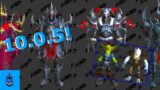 10.0.5 is a TRANSMOG LOVERS DREAM | Shadowlands Legendary Pieces  and starter sets Transmoggable
