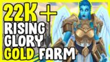 22k+ Gold Per Rising Glory Gold Farm In Shadowlands WoW – Gold Farming, Gold Making Guide