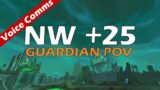 +25 Necrotic Wake | Shadowlands Season 2 M+ (Guardian Druid PoV)